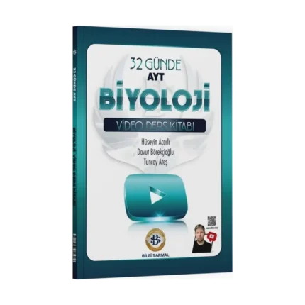 Bilgi Sarmal AYT Biyoloji 32 Günde Video Ders Kitabı