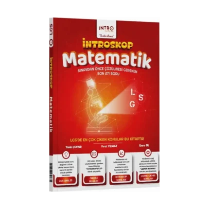 İntro Yayınları 8. Sınıf LGS Matematik İntroskop Soru Bankası