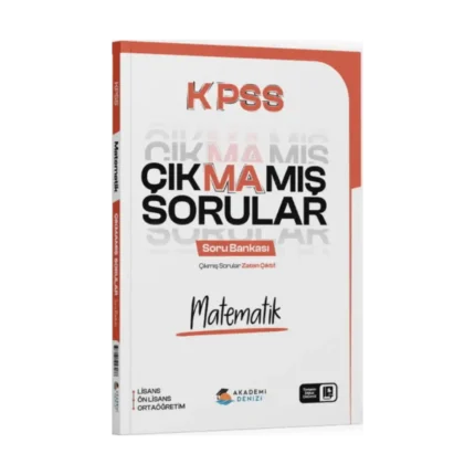 Akademi Denizi KPSS Matematik Çıkmamış Sorular Soru Bankası