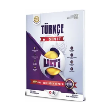 Ulti Yayınları 6. Sınıf Türkçe Haftalık Ödev Föyleri