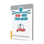 Çap Yayınları Üniversiteye Hazırlık MSÜ 2018 Tıpkı Basım