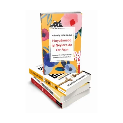 Müthiş Psikoloji 3 Kitap Set Defter Hediyeli
