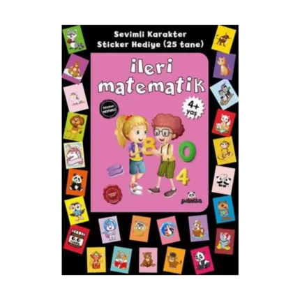 İleri Matematik Stickerlı 4+ Yaş