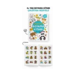 Çıkartmalı Boyama Kitabı / 4 Yaş +