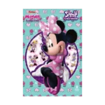 Dısney Mınnıe Simli Çıkartmalarla Boyama