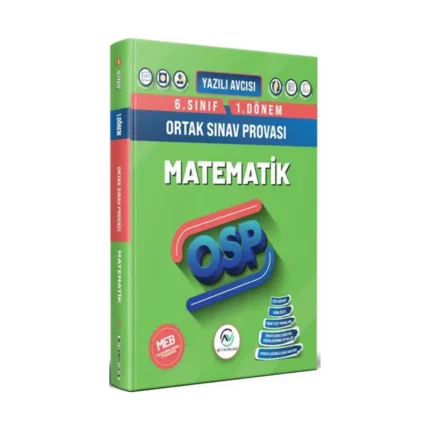 Av Akıllı Versiyon Yayınları 6. Sınıf Matematik 1. Dönem OSP Orta Sınav Provası