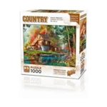 Autumn Watermill Puzzle 1000 Parça