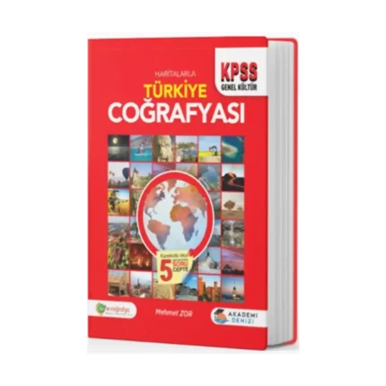 Akademi Denizi KPSS Haritalarla Türkiye Coğrafyası