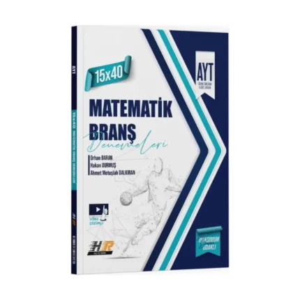 Hız ve Renk Yayınları AYT Matematik 15 x 40 Denemeleri