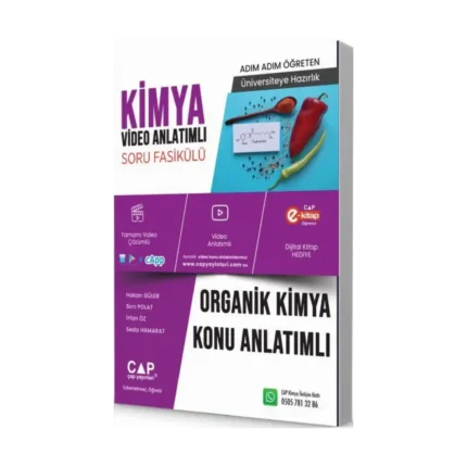 Çap Yayınları Organik Kimya Konu Anlatımlı