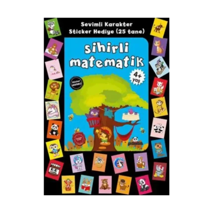 Sihirli Matematik Stickerlı 4+ Yaş