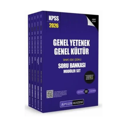 Kpss Lisans Gy Gk Soru Bankası Set - (5 Kitap)