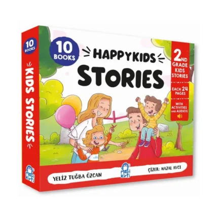 Happy Kids Stories 2 İngilizce Hikaye Set- 10 Kitap