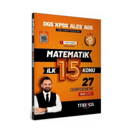 DGS KPSS ALES MEB-AGS Matematik YouTube Hocam İlk 15 Konu 27 Deneme Çözümlü