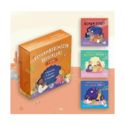 Peygamberimizin Sevdikleri Seti (3 Kitap) Ciltli