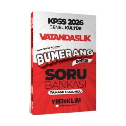 Kpss Vatandaşlık Soru Bankası Bumerang 2026