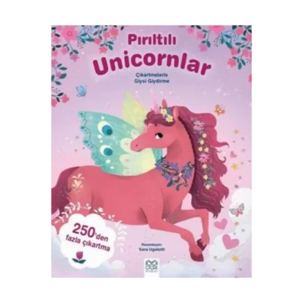 Pırıltılı Unicornlar – Çıkartmalarla Giysi Giydirme