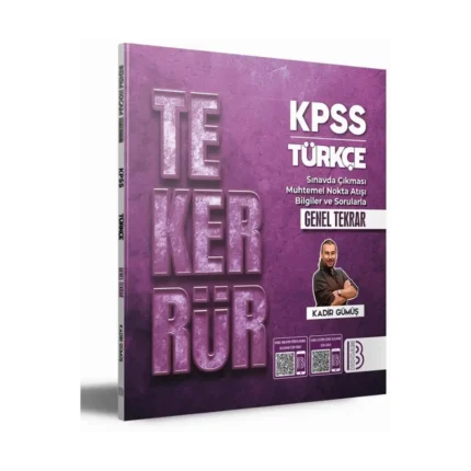 Kpss Türkçe Genel Tekrar (iadesiz)