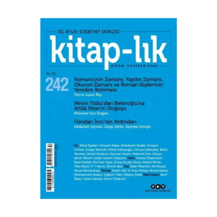 Kitap–lık 242 - Nisan / Haziran 2026