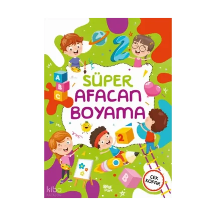 Süper Afacan Boyama Kitabı