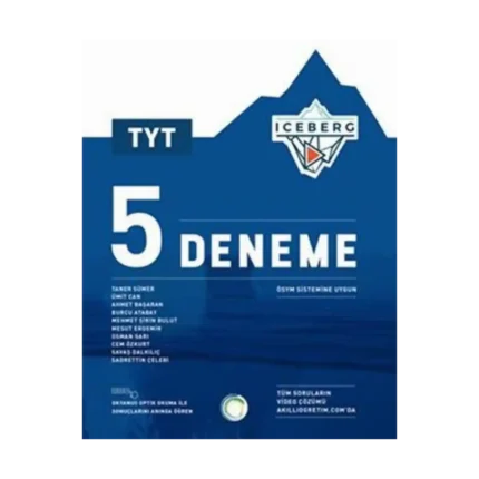 Tyt 5 Deneme İceberg (iadesiz)