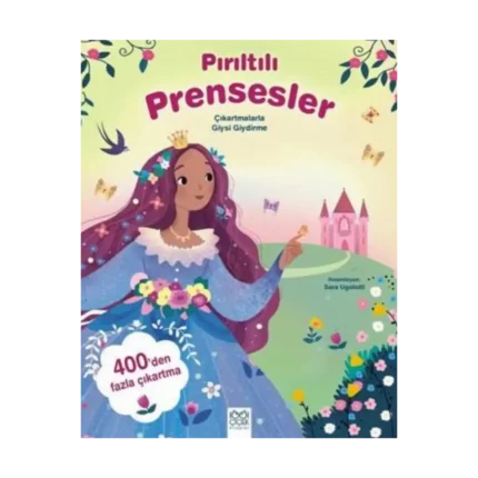Pırıltılı Prensesler – Çıkartmalarla Giysi Giydirme