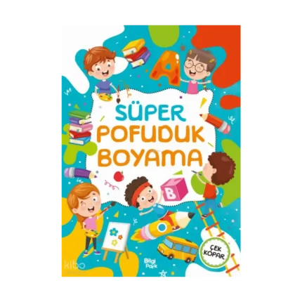 Süper Pofuduk Boyama Kitabı