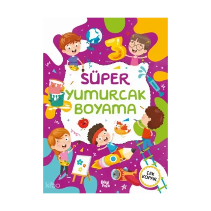 Süper Yumurcak Boyama Kitabı