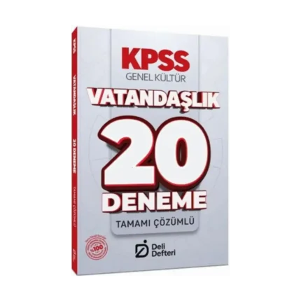 Kpss Vatandaşlık 20 Deneme 2026