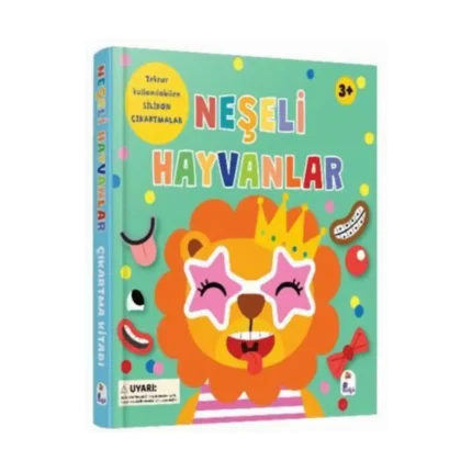 Neşeli Hayvanlar - Silikon Çıkartmalı