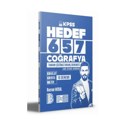 Kpss Coğrafya Branş Deneme (iadesiz)