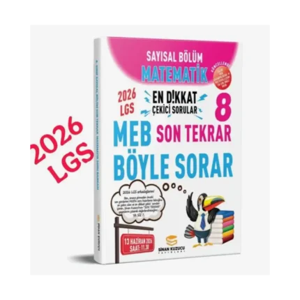 8. Sınıf Lgs Matematik Soru Bankası Son Tekrar 2026
