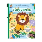 Yaz-sil Etkinlik Kitabı – Hayvanlar (kalemli)