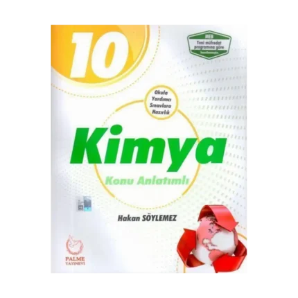 10.Sınıf Kimya Konu Anlatımlı-(İADESİZ)- Palme Yayınları