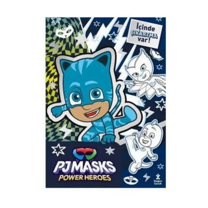 Pjmasks Power Heroes Renk Koleksiyonu Boyama Kitabı