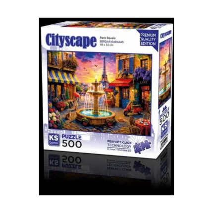 Paris Square Puzzle 500 Parça