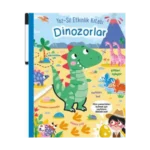 Yaz-sil Etkinlik Kitabı – Dinozorlar (kalemli)