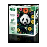 Blossoming Panda Puzzle 500 Parça