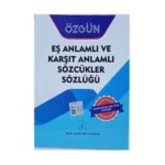 Eş Anlamlı Ve Karşıt Anlamlı Sözlüğü