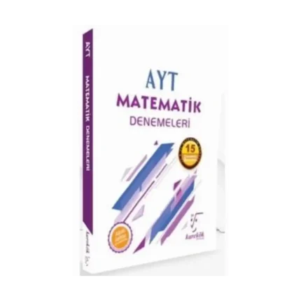 AYT Matematik Deneme Sınavı 15li - Karekök Yayınları