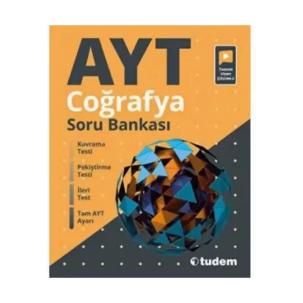 AYT Coğrafya Soru Bankası-Tudem Yayınları