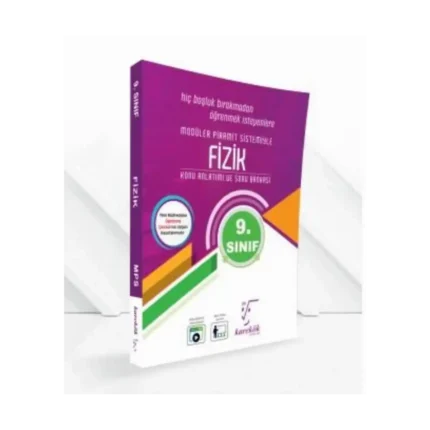 9.Sınıf Fizik Konu MPS (Modüler Piramit Sistemi)-Karekök Yayınları