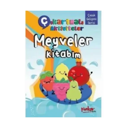 Çıkartmalı Meyveler Kitabım+Stıckeer(16 Sayfa)-Pinokyo Yayınları