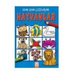 Adım Adım Çiziyorum Hayvanlar - Altın Kitaplar Yayınları
