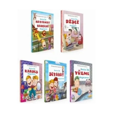 Benim İlk Heyecanlarım Serisi (5 Kitap) - Ahmet Özel - Damla Yayınevi