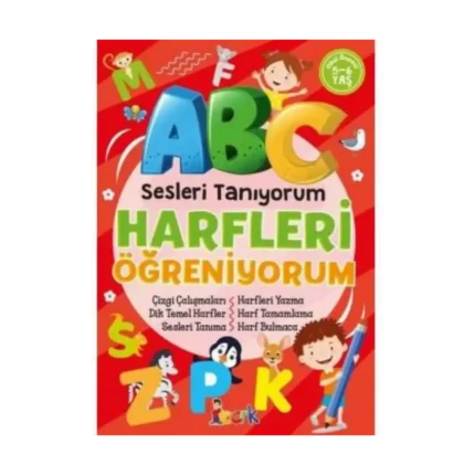 Sesleri Tanıyorum Harfleri Öğreniyorum 5-6 Yaş-Okul Öncesi - Bıcırık Yayınları