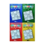 Usta Sudoku 1 - Kolay Orta Zor Uzman - Kabile Kitap