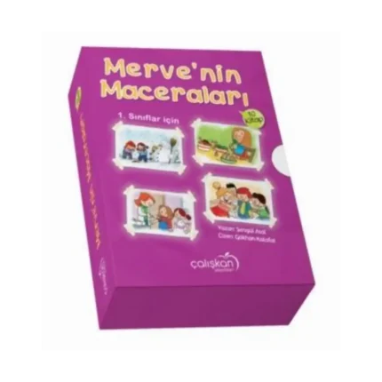 MERVENİN MACERALARI DİZİSİ 1.SINIF 10 KİT.