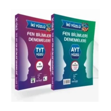 İki Yüzlü TYT-AYT Fen Bilimleri Denemeleri-Karekök Yayınları