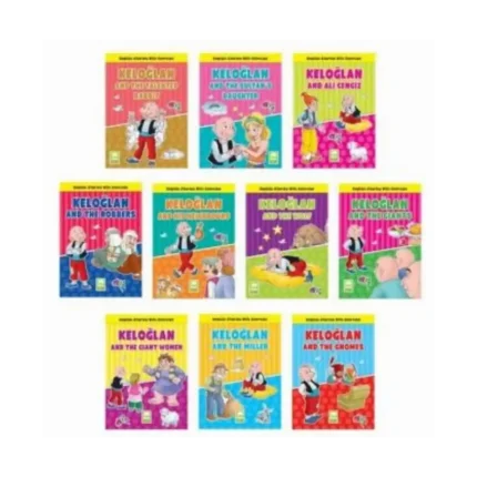 Keloğlan İngilizce Serisi (10 Kitap) - Eylem KOÇYİĞİT - Ema Yayınları